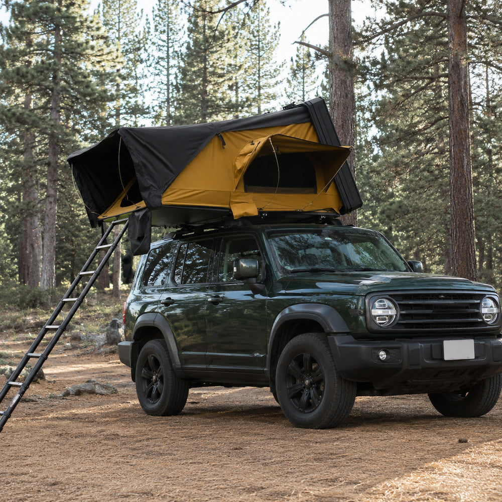 TrailNest Side-Opening Aluminum Rooftop Tent