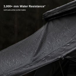 Supplier-listed 3,000 mm water-resistant rooftop tent outer fabric