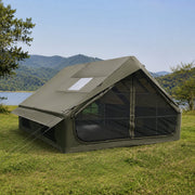 TrailNest Skylight Inflatable Cabin Tent - Green12Double Door / United States