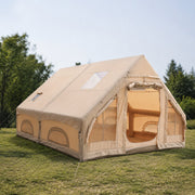 TrailNest Skylight Inflatable Cabin Tent - Khaki12Double Door / United States