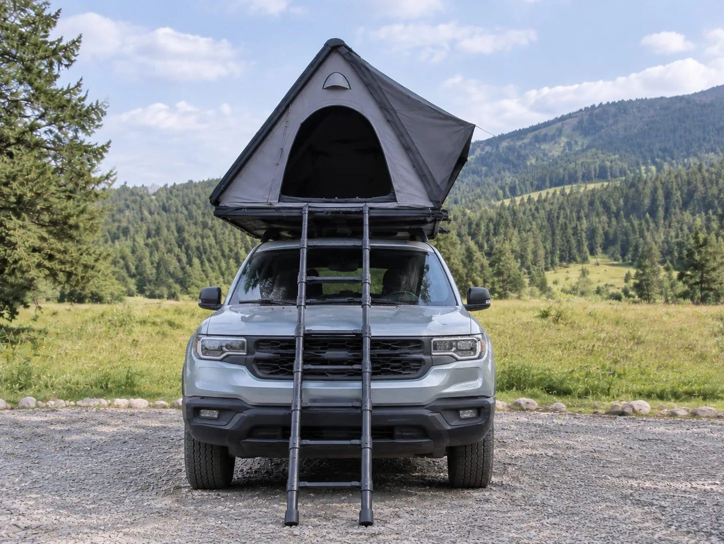 TrailNest Wedge 132 in a mountain meadow setting