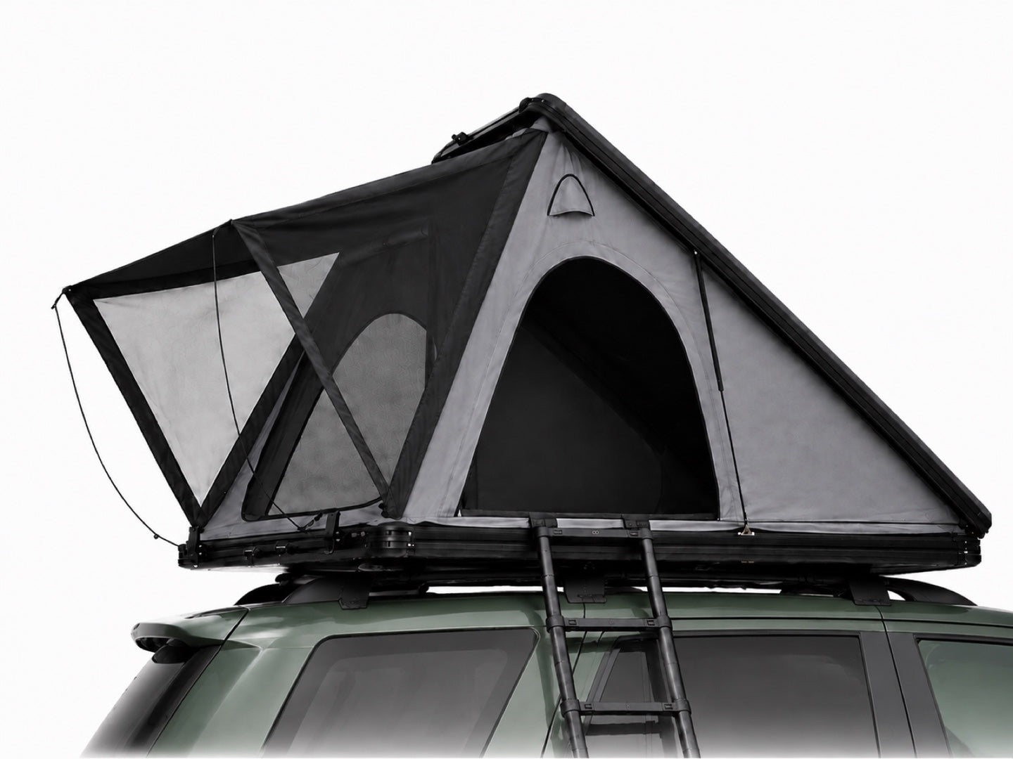 TrailNest Wedge 132 Aluminum Hard-Shell Rooftop Tent