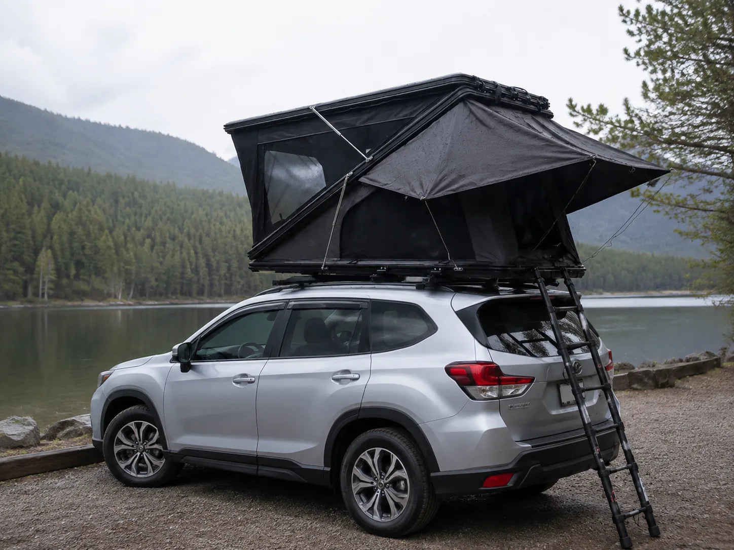 TrailNest Z-Frame Lakeside view 2
